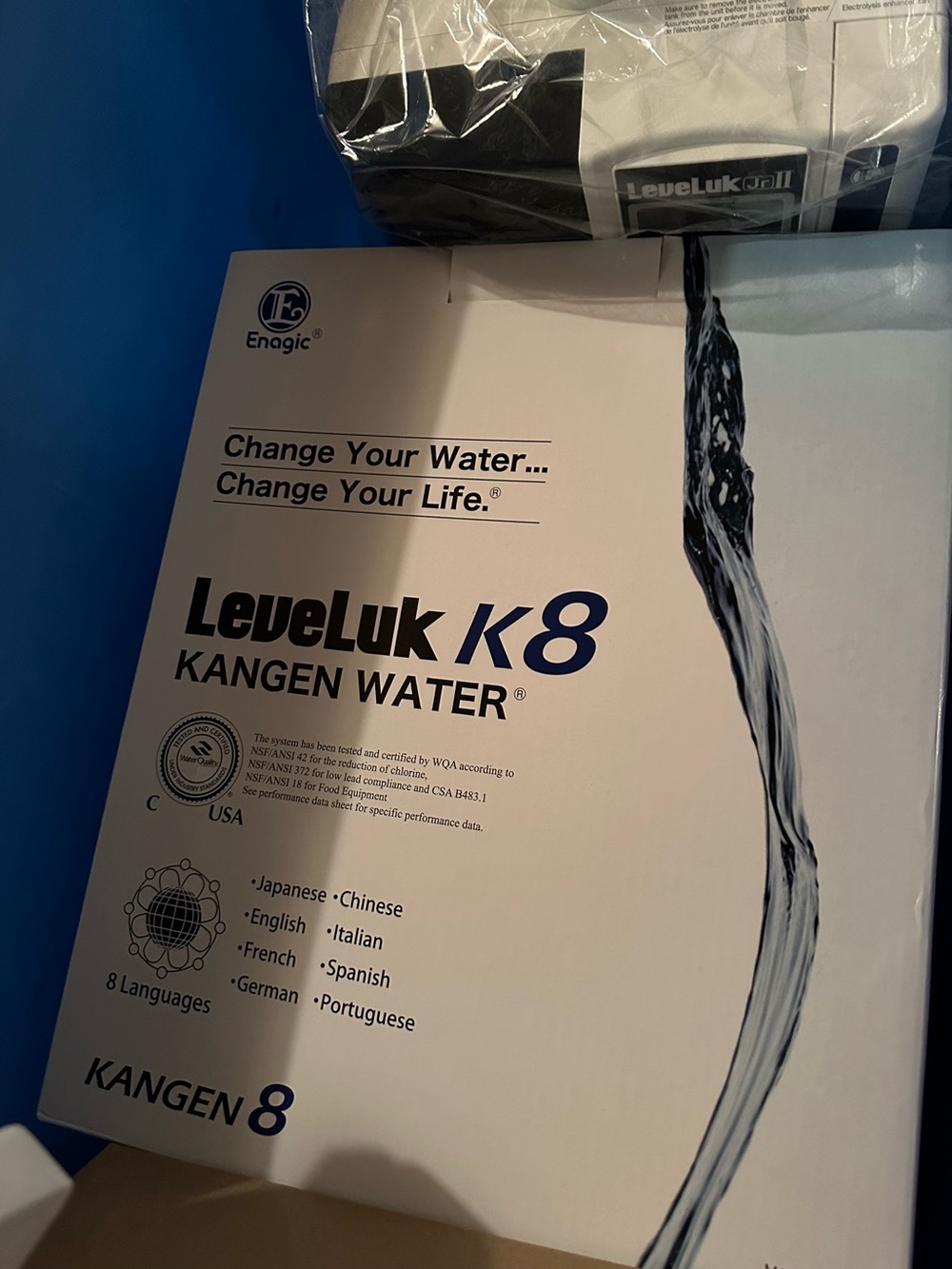 LeveLuk K8 Kangen Water® Filtration System - new